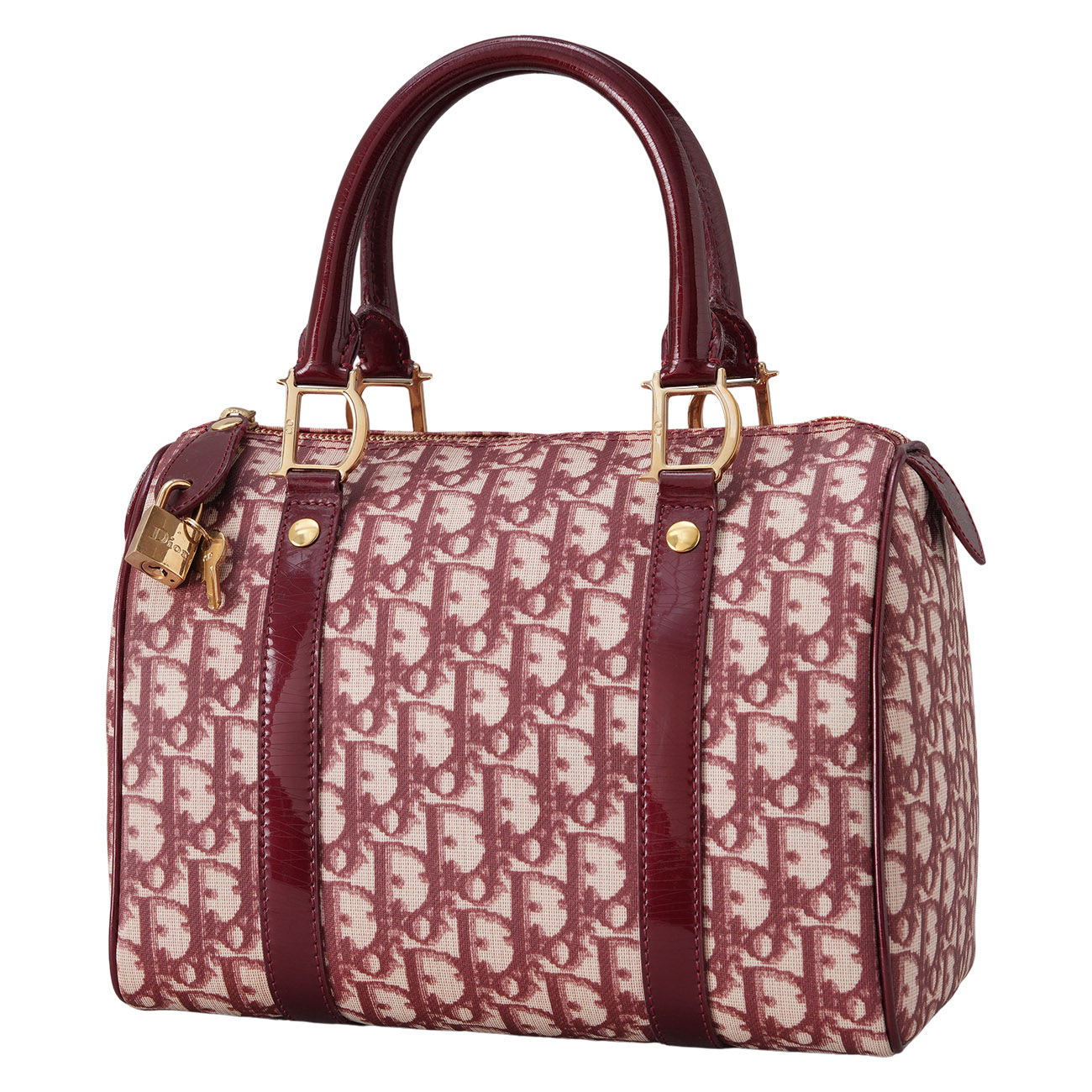 CHRISTIAN DIOR(USED)디올 빈티지 오블리크 보스턴 토트백